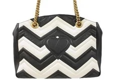 Gucci GG Marmont Chain Heart 443501 493075 3