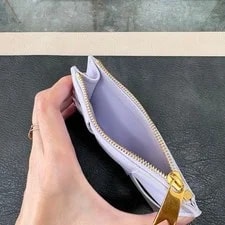 Bottega Veneta Cassette Cardholder Wisteria Lamb 3