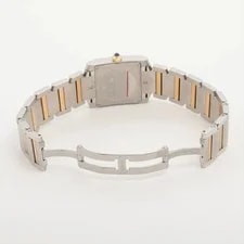 Cartier Tank Francaise W51012Q4 Ss×yg QZ Silver-Face 4