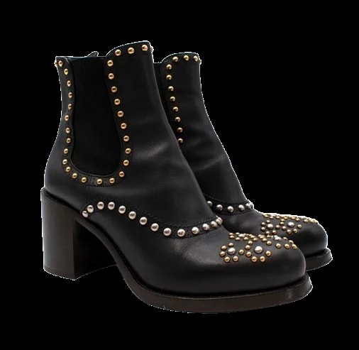 Prada — Prada Studded Western — Designer Shoe — resale