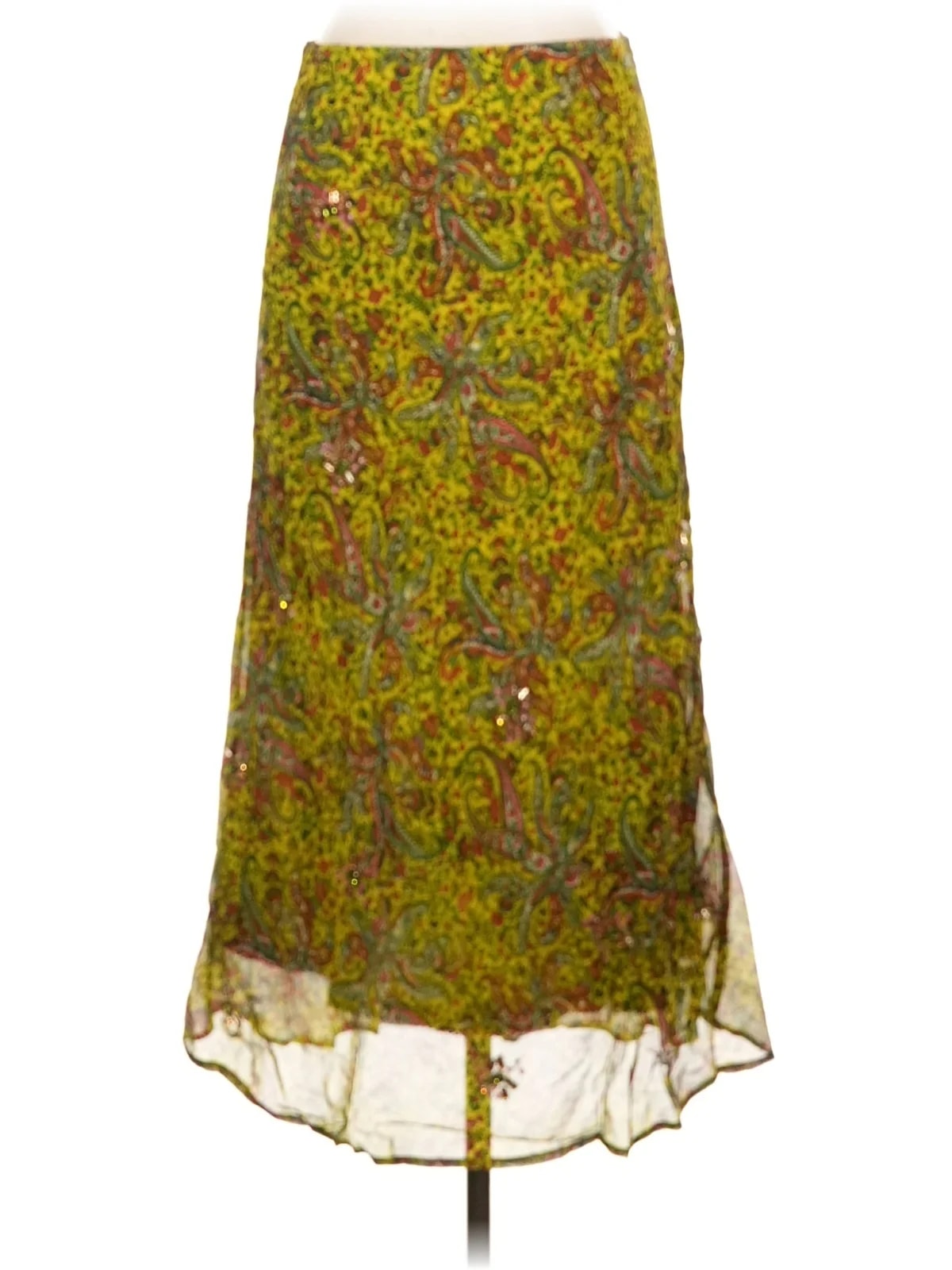Maeve By Anthropologie 100% Viscose Casual Skirt Size S 2