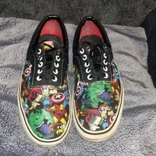 Vans — Vans Off the Wall Era Marvel Comics Size 9.5 Shoes — Sneaker — resale