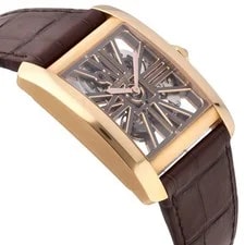 Cartier Tank MC Skeleton 18k Rose Gold Manual-Wind W5310040 3