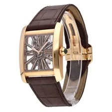 Cartier Tank MC Skeleton 18k Rose Gold Manual-Wind W5310040 4