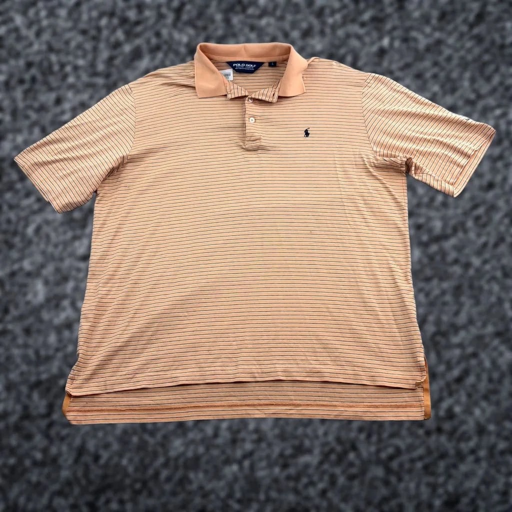 Ralph Lauren Polo — Polo Golf Ralph Lauren Polo Shirt Large Striped Barton Creek Golf — streetwear — resale