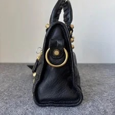 Balenciaga Classic City Mini Fringe Studded - Excellent #1A38AKJ 4