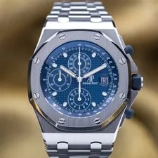 Audemars Piguet — Audemars Piguet Royal Oak Offshore Chronograph 42mm Blue Beast 26237ST Full Set — Watch — resale