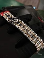 Tudor 41mm Style Silver Diamonds 12713 4