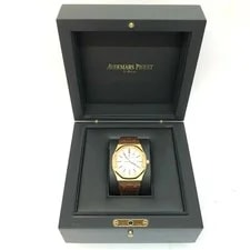 Audemars Piguet Royal Oak 41mm 18K Rose Gold White Dial, 15400OR- Full Set 4