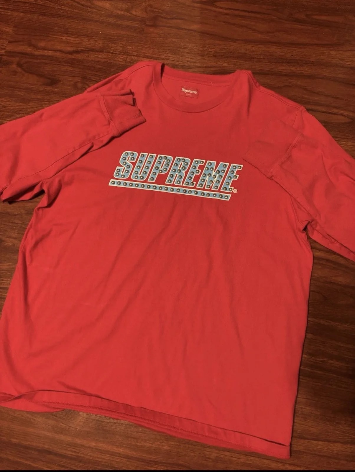 Supreme — Supreme Studded Long Sleeve — streetwear — resale