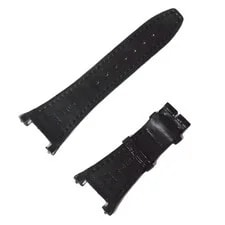 IWC Da Vinci Black Leather Belt Genuine Leather Unused 2
