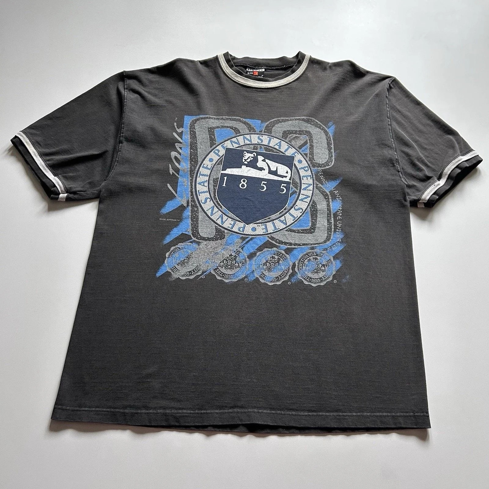 Magic Johnson T’s Ncaa Penn State Lions T Shirt — streetwear — resale