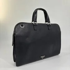 Prada Business Briefcase Japan Excellent 082888 3