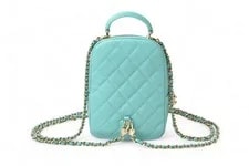Chanel Classic Flap Backpack Quilted Caviarskin With Box #PTB006 4