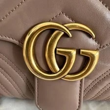 Gucci GG Marmont Mini Top Handle Japan Auth 05302 2