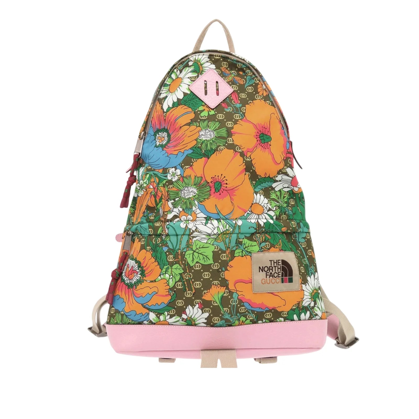 Gucci — The North Face Medium Econyl Floral Backpack — Handbag — resale