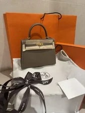 Hermès Kelly 25 Sellier Etoupe Hardware 04/2025 2