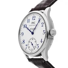 IWC Portuguese F.A. Jones Limited Edition Steel Manual 43mm IW5442-03 2