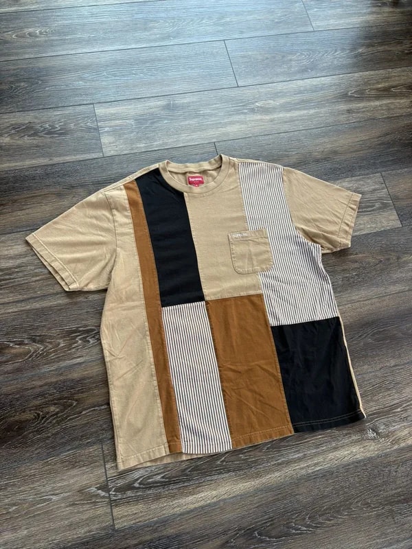 Supreme — Supreme Patchwork Pocket Tee — streetwear — resale