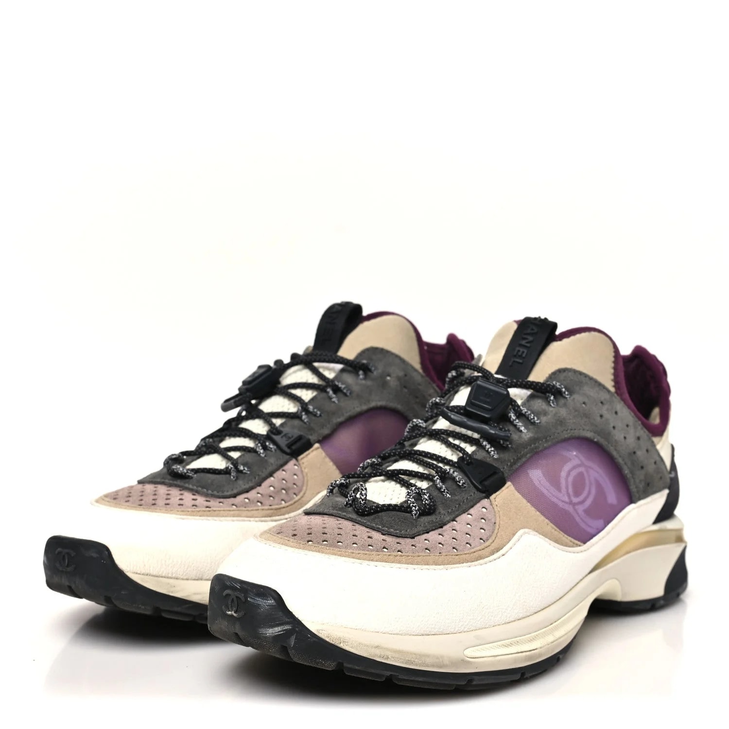 Grained CC Sneakers 41 4