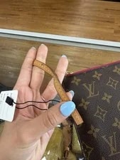 Louis Vuitton Neverfull Pochette Wristlet , Interior 4