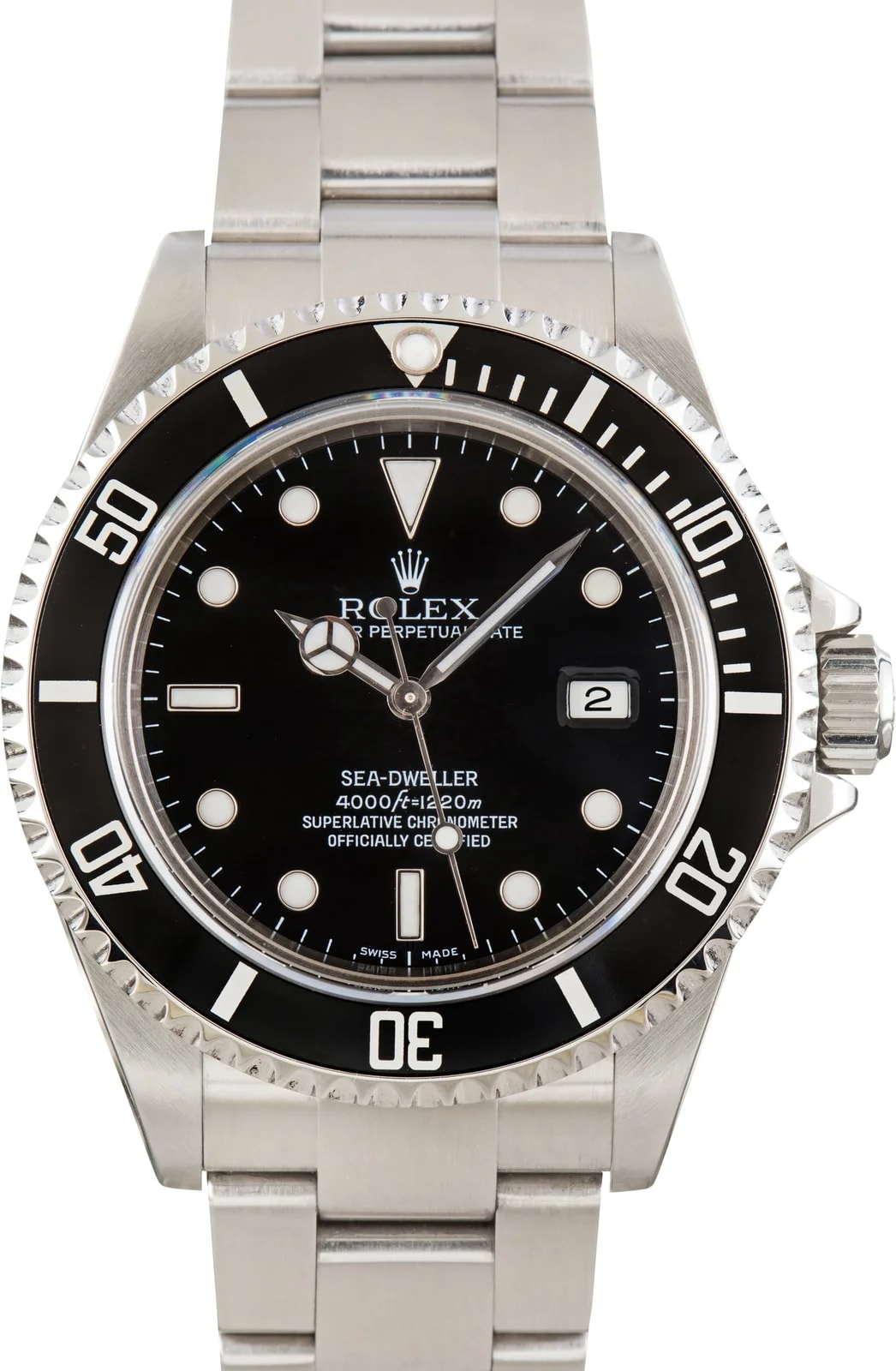 Rolex Sea-Dweller Black Dial Ref 16600 2
