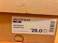 Asics Gel-lyte III OG 29cm New Boxed 1990s Retro 3