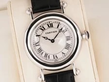 Cartier LM W1509751 Platinum 32mm Silver Dial Manual With Box #CGW399 3