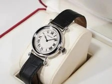 Cartier LM W1509751 Platinum 32mm Silver Dial Manual With Box #CGW399 4