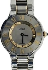 Cartier Must 21 W10073R6 1340 Quartz Excellent A7365 3