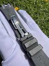 Audemars Piguet — Audemars Piguet AP Royal Oak Black Rubber Band Strap 26mm — Watch — resale