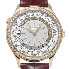 Patek Philippe — Patek Philippe Complication Worldtime 7130R-013 Silver/Guilloché #W002 — Watch — resale