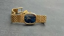 Patek Philippe Ellipse 4764/5 18k Yellow Gold Diamond-Inset Quartz . 4