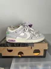 Off-White X Dunk Low Lot 03 of 50 Size 9 OG 4