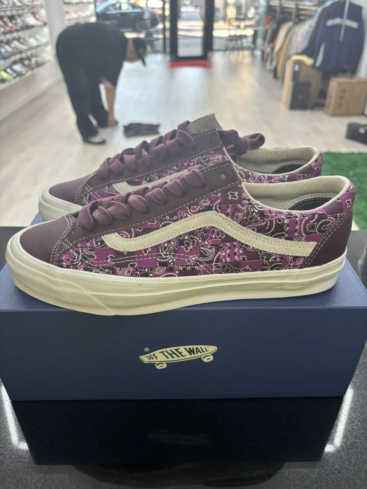Vans OLD Skool 36 LX Paisley Weave 2