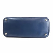 Prada Galleria Double Zip Bluette 4