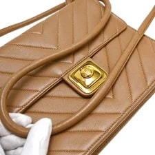 Best07 Chanel Chevron Single Flap 4