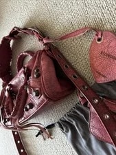 Balenciaga la Cagole Mini Duffle City Sweet in 4