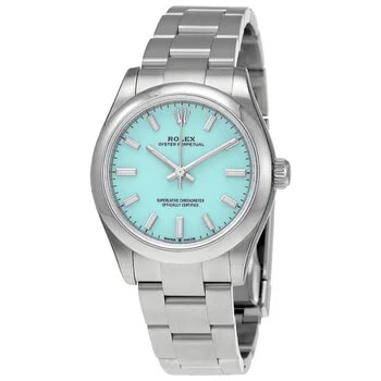 Oyster Perpetual 31 Automatic Chronometer Turquoise Blue Dial 277200TQBLSO 2