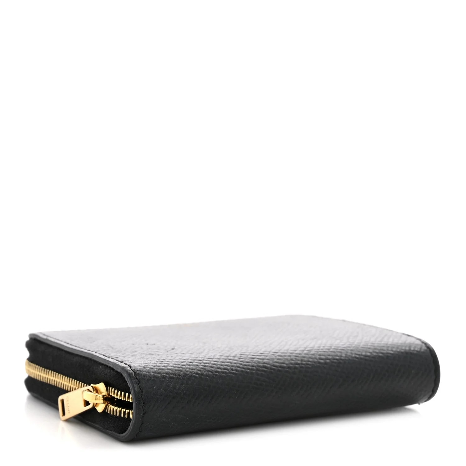 Grained Compact Zipped Wallet 4