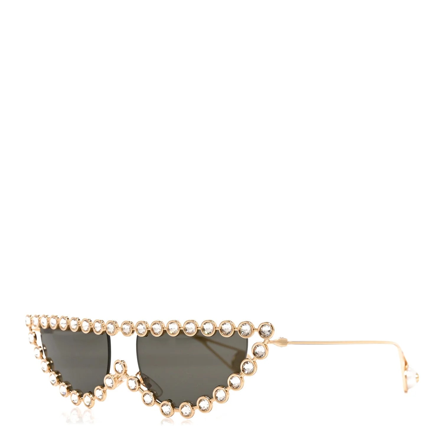 Gucci — Metal Cat Eye Sunglasses GG0364S — Accessory — resale