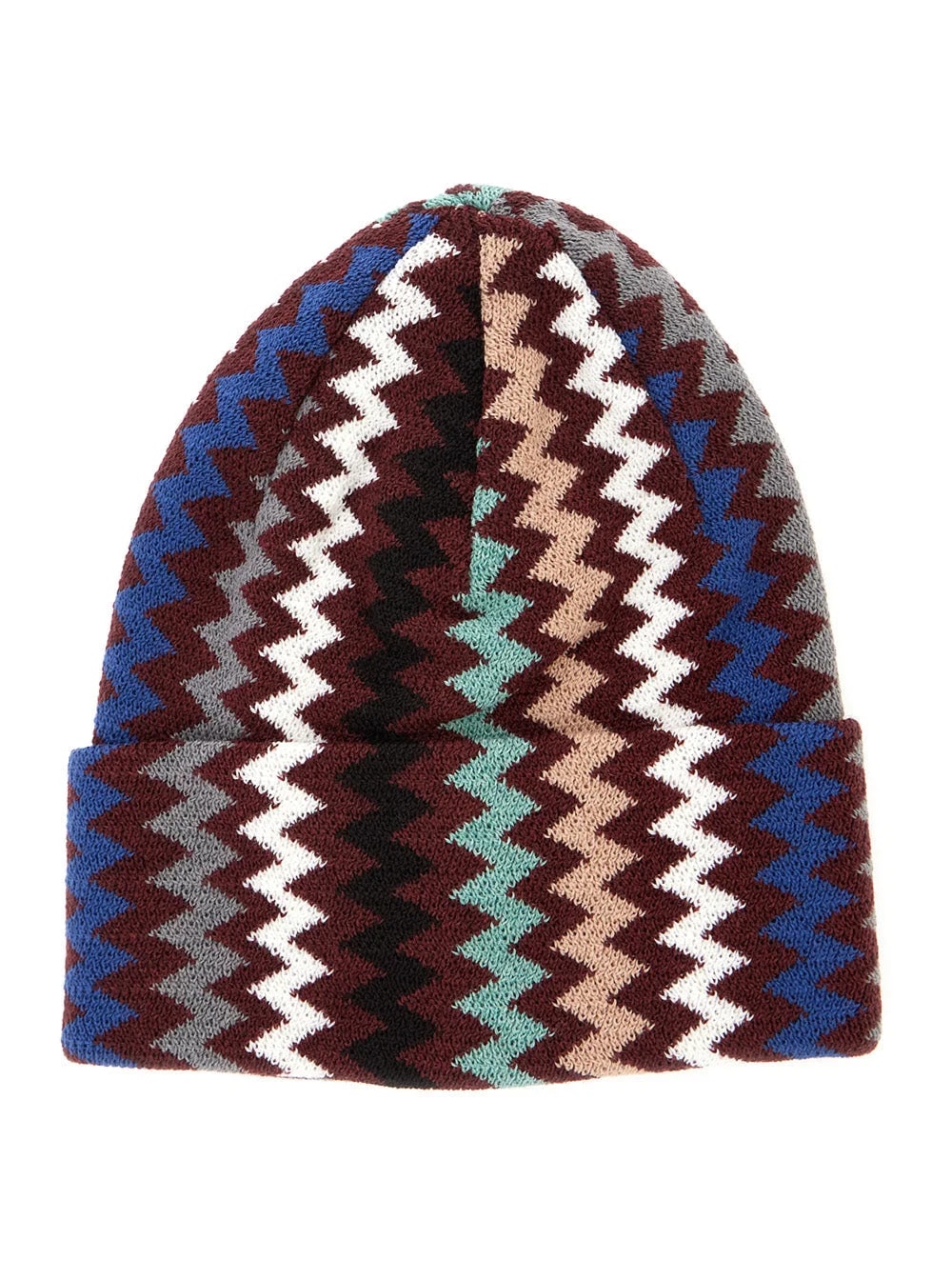 Missoni — Missoni Cprawmua777 Zigzag- Blend Beanie — Beanies — Accessory — resale