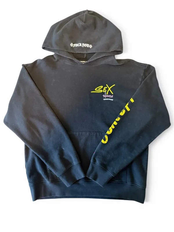 Chrome Hearts — Hearts “Sex Records” Hoodie (Mattyboy) — Clothing — resale