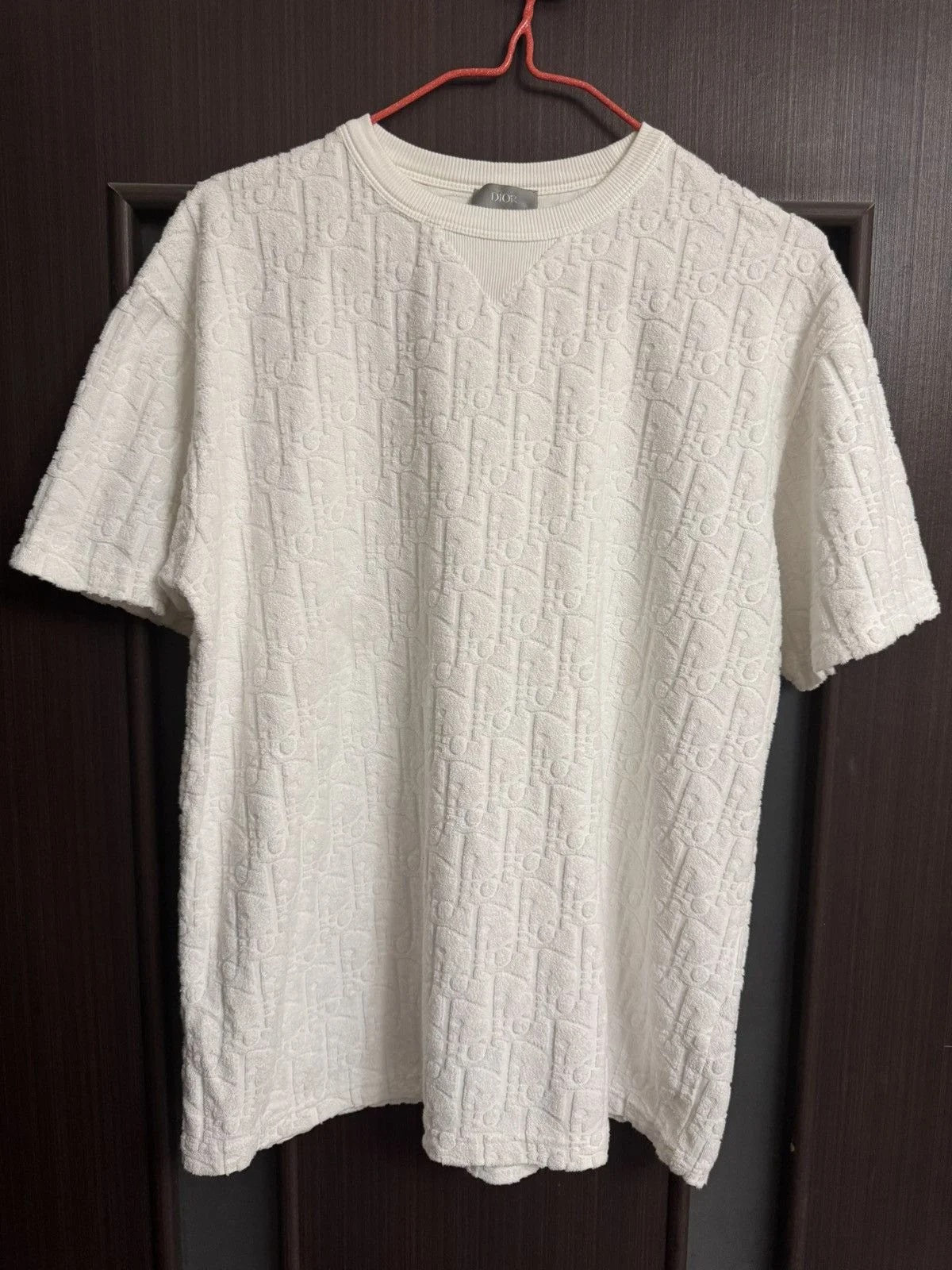Dior — Terry Cotton Tee — streetwear — resale