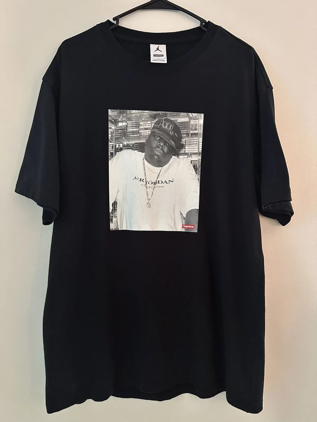 Supreme Jordan Biggie S/S Top Tee — streetwear — resale