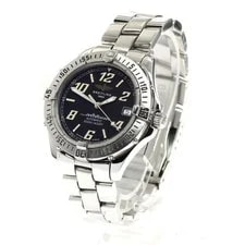 Breitling — Breitling Superocean A17350 38mm SS Black Dial Automatic Date #C8257 — Watch — resale