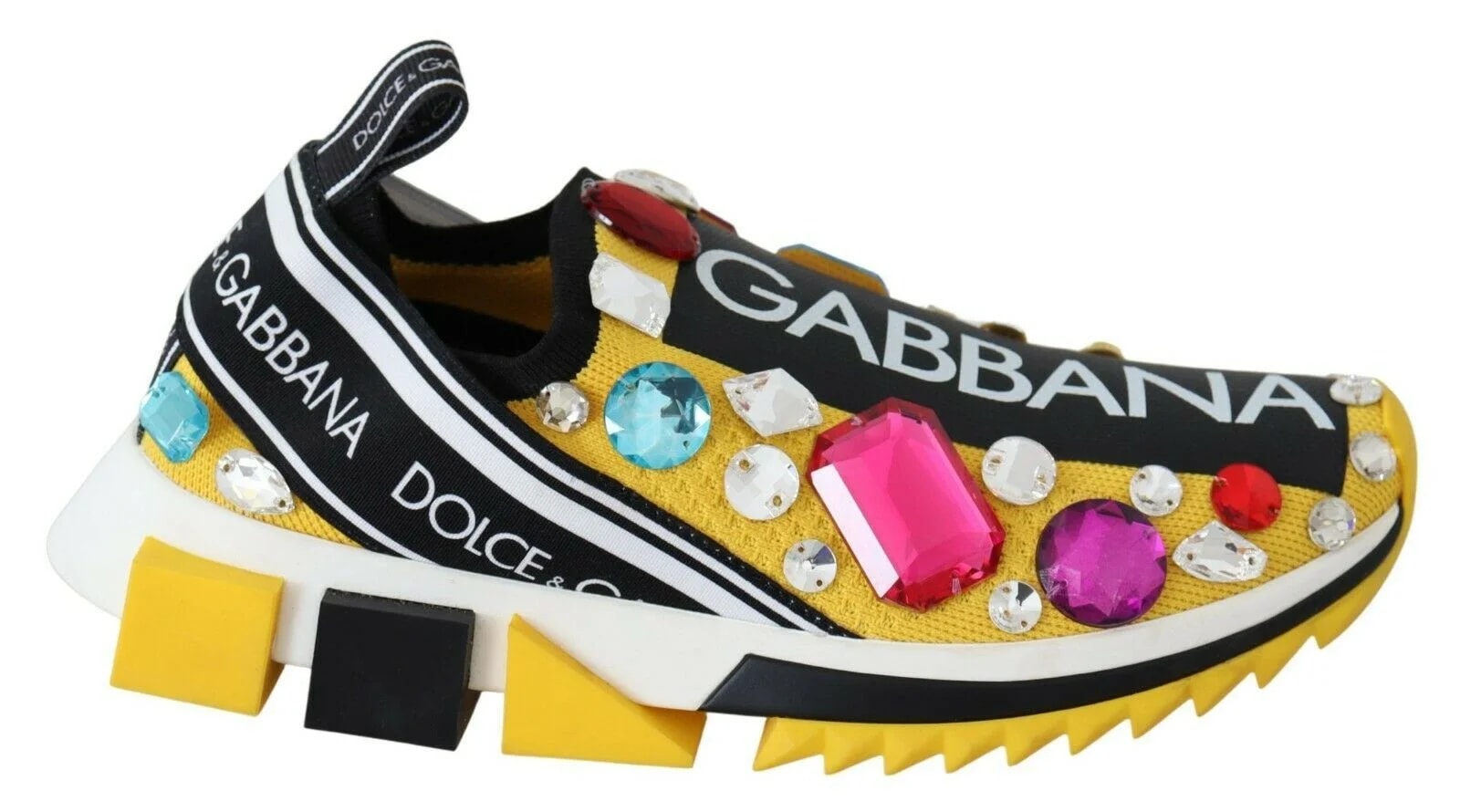 Dolce & Gabbana — Dolce & Gabbana Crystals Shoes — Sneaker — resale