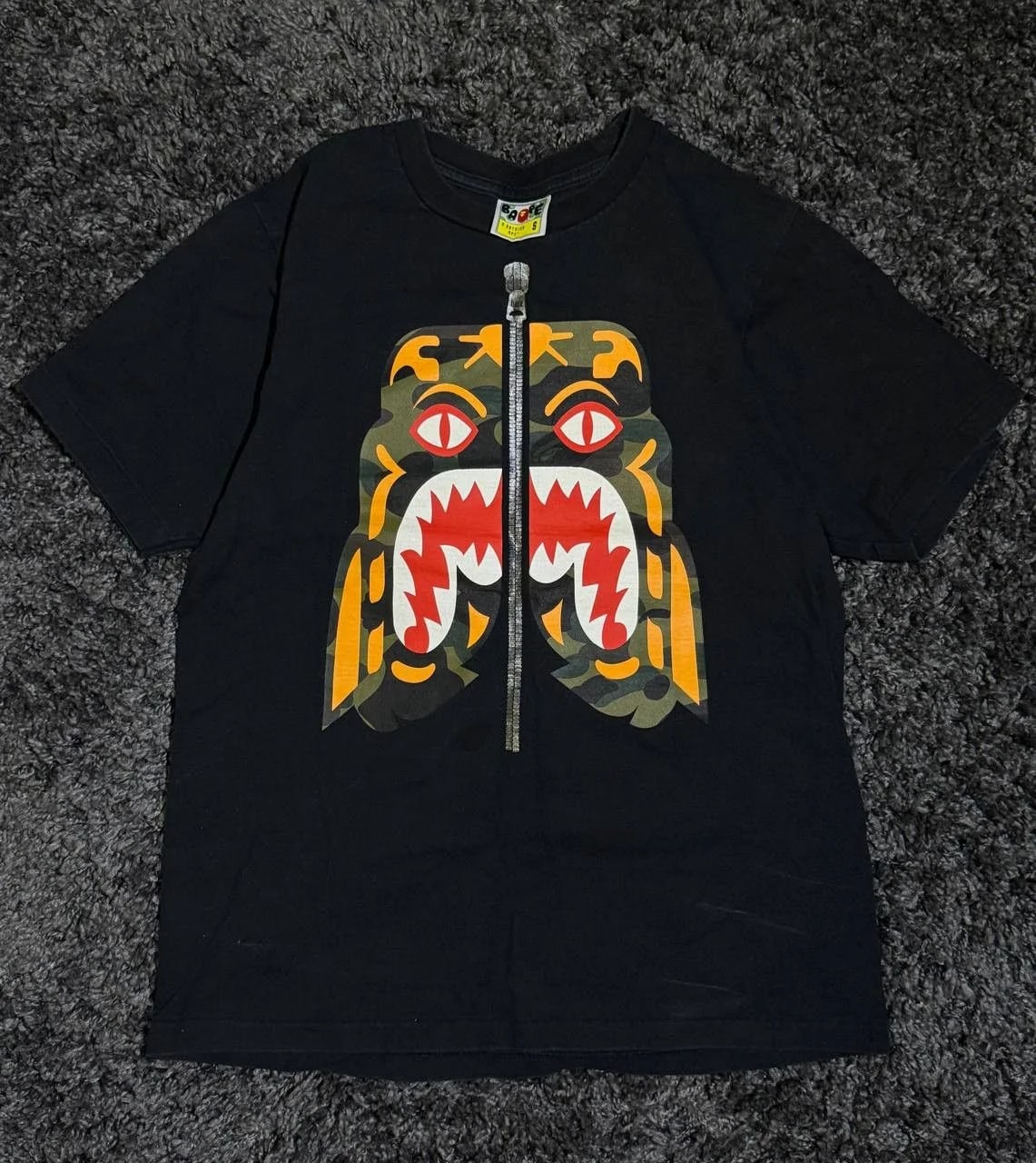 BAPE — Bape Tiger Tee — streetwear — resale