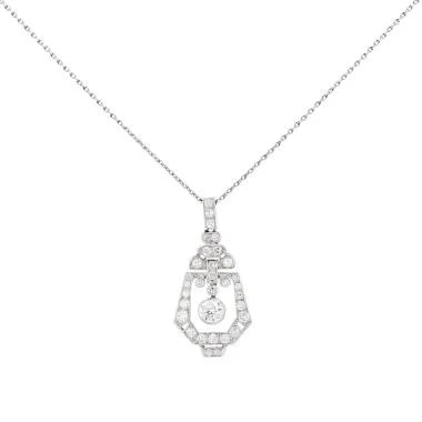 Vntbrd — 1930's in Platinium and Diamonds — Jewelry — resale