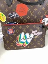 Louis Vuitton Limited Neverfull World Tour Auth 4